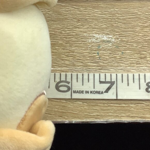 Anirollz Pug Dog Puppy Plush Toy Stuffed Animal 5.5" Long Beige Brown Coosy - Picture 6 of 6